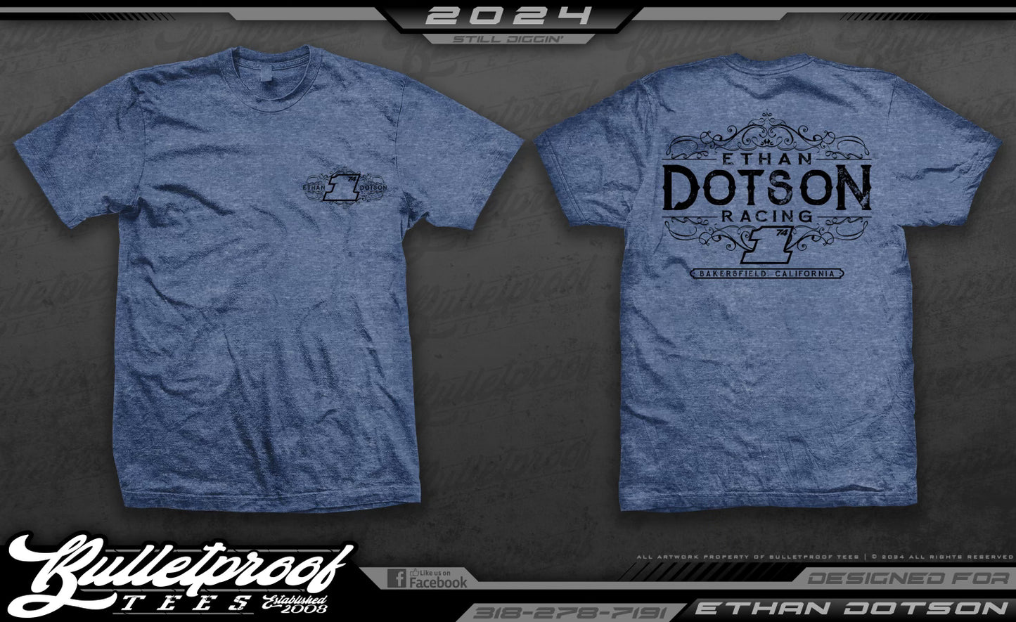 Blue EDR 2024 Decorative Shirt